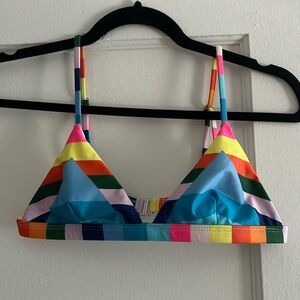 Mara Hoffman Rainbow Swim Top - XS/S